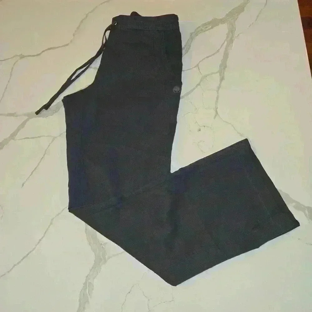 Healing Hands Purple Label Womens Scrubs Pants Charcoal Gray Size Small